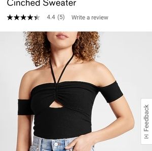 Express off the shoulder top - Brand new!